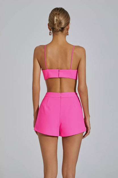 Adalee Pembe Blazer Takım