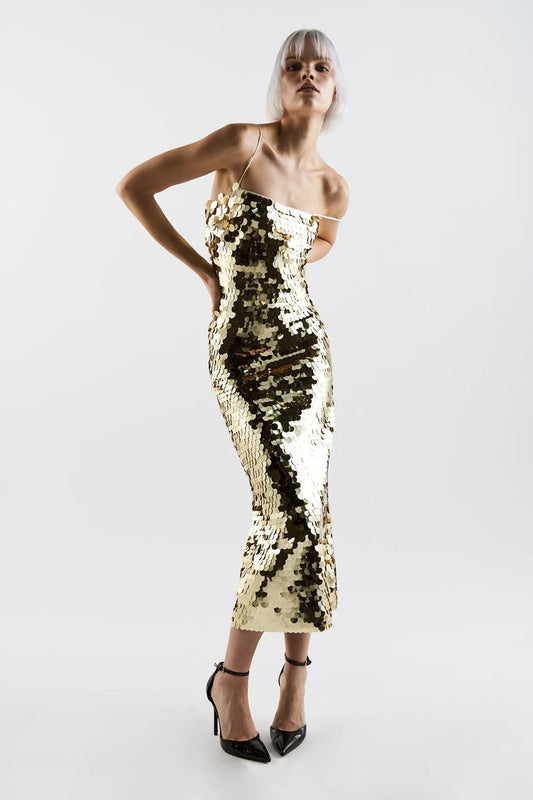 Alice Payetler Slip Midi Elbise