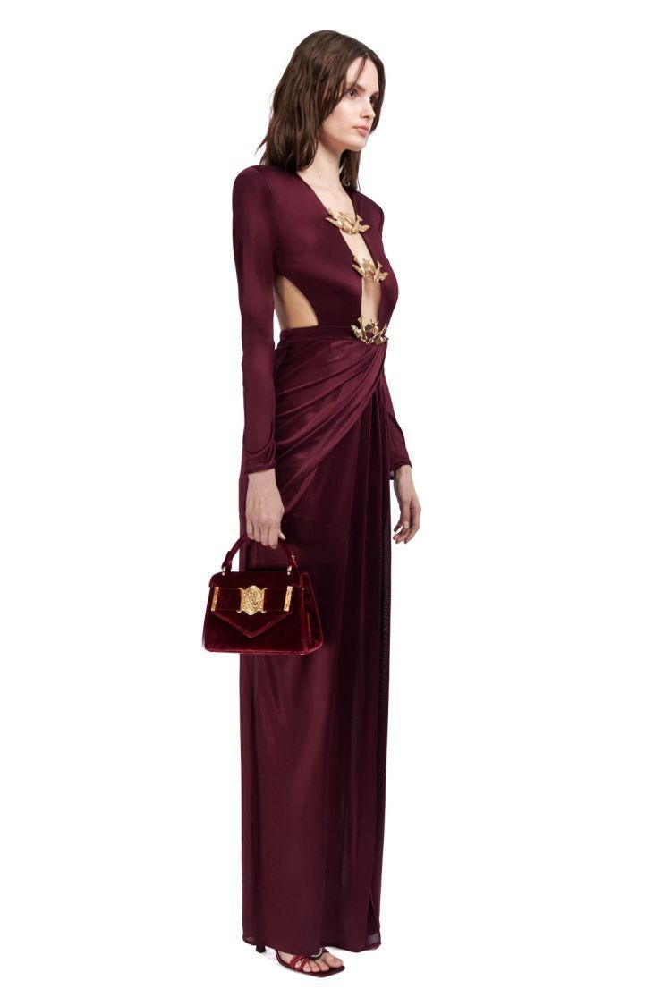Yvonne Cut-Out Sırtı Açık Maxi Elbise